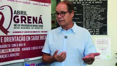 Praça tem ação para prevenção da saúde bucal