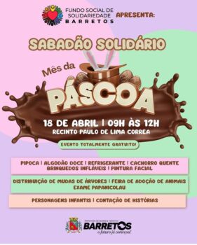 Recinto recebe atividades do ‘Sabadão Solidário’