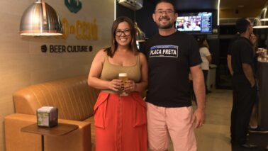 O casal Kerine Akiyoshi e Duilio Zacaro