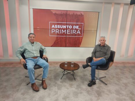 Hussein Gemha marca presença no programa TerraViva
