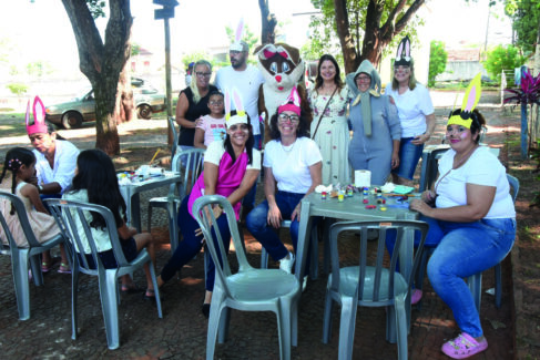 Ação de Páscoa reúne comunidade no Recinto