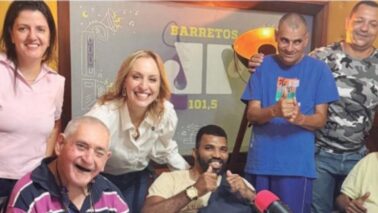 A Jovem Pan recebeu visita especial