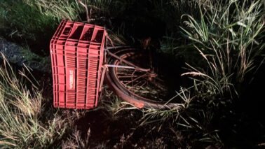 Colisão entre moto e bicicleta mata idoso na Faria Lima (Foto: O Diario de Barretos)