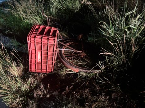 Colisão entre moto e bicicleta mata idoso na Faria Lima (Foto: O Diario de Barretos)