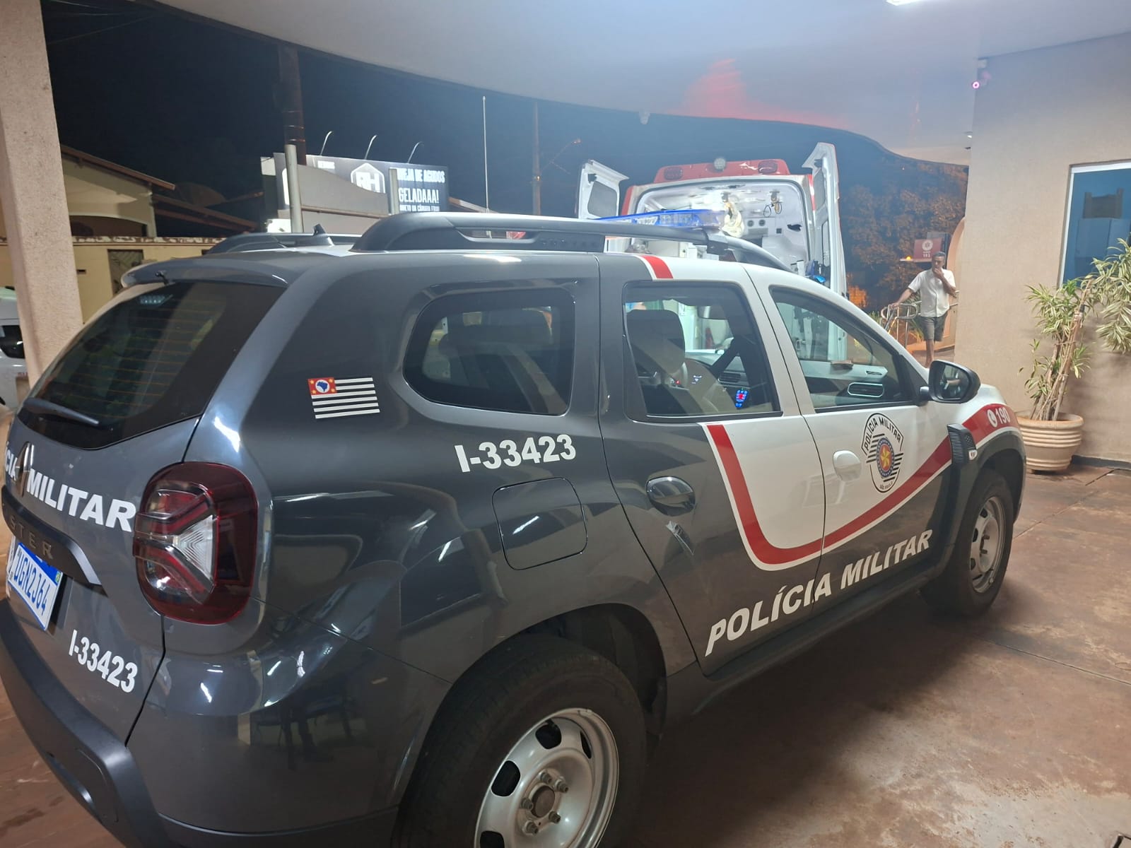 Motorista é detido pela PM por tentativa de feminicídio