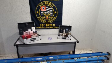 Polícia Militar detém autor por furto e tráfico de entorpecente (Foto: O Diário de Barretos)