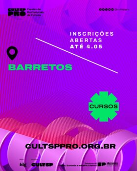 Cursos gratuitos do CULTSP PRO têm inscrições abertas