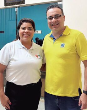 Michele Reis e Maurício Bittar