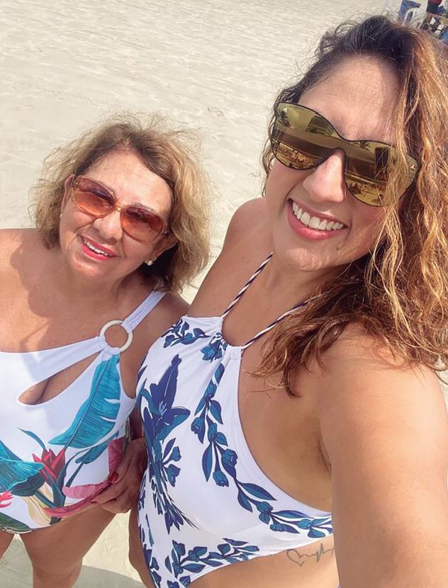 Mãe e filha celebram mais um ano de vida