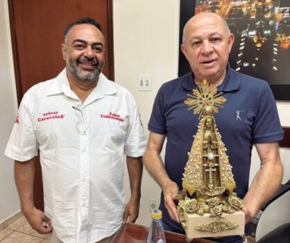 Edemilson junto ao Jerônimo Muzeti