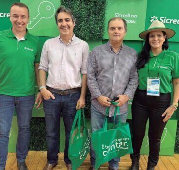 Estande do Sicredi na Agrishow