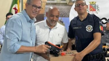 Os agentes da Ronda Municipal de Barretos contam com um novo equipamento para atuação na cidade. Por meio de emenda do deputado estadual Major Mecca (PL), no valor de R$ 50 mil