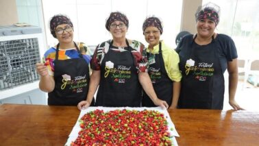 Voluntárias da AVCC da cidade de Mineiros desenvolvem projeto de apoio a pacientes do HA de Barretos (Foto: Divulgação)