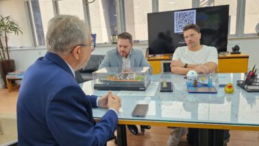 Reuniões em São Paulo trataram do projeto de construção do viaduto (Foto: Divulgação)