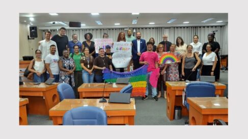 Participantes do encontro que foi iniciativa dos vereadores Itamar e Tiagão (Foto: Comunicação Câmara)