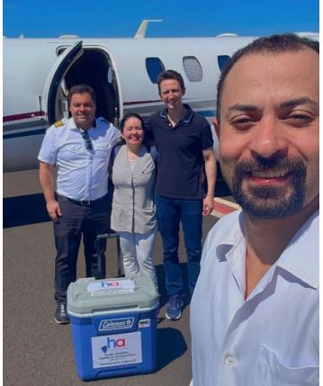 Operação aérea viabiliza transplante de coração na Páscoa