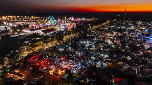 Parque tem várias atrações durante a Festa do Peão (Foto: Divulgação)