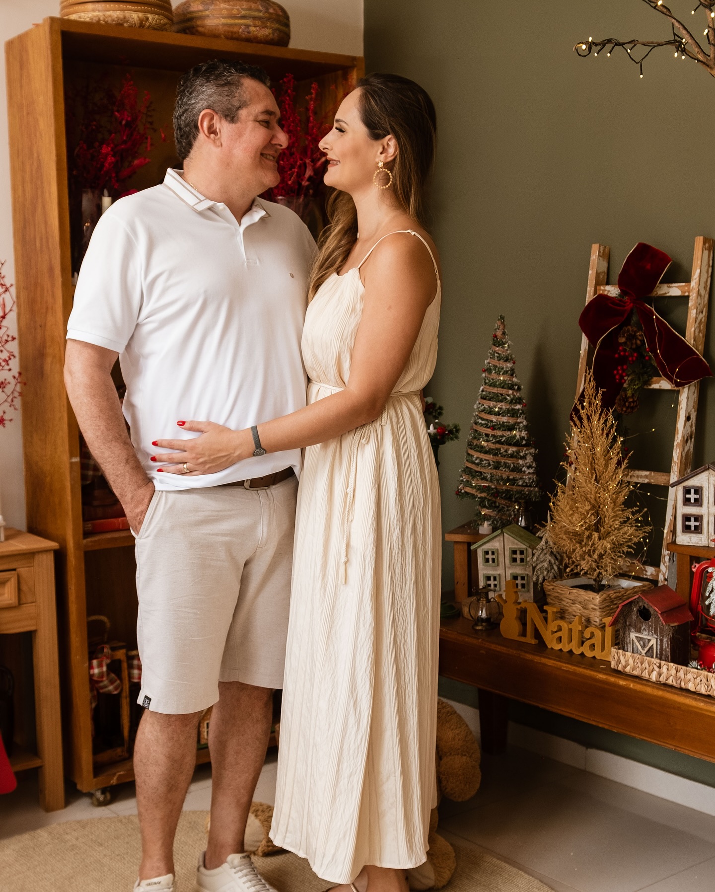 Amanda Balsanelli celebra a vida junto do marido