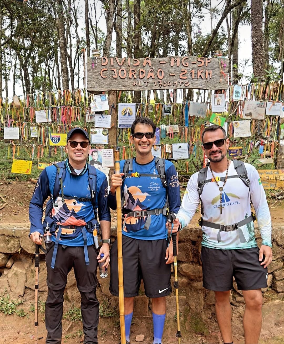 O trio de amigos
