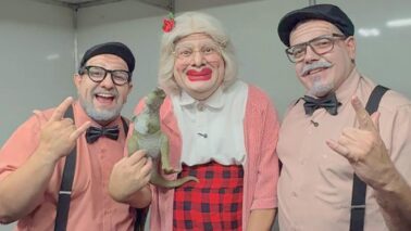 A Banda Geriatricus encerrou a programação do palco Motorcycles