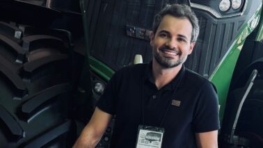 Lucas Espanhol esteve na Agrishow 2026