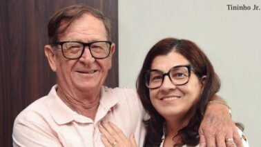 Aguinaldo Pedro e Irlan Alves da Rocha Silva celebraram 25 anos de união