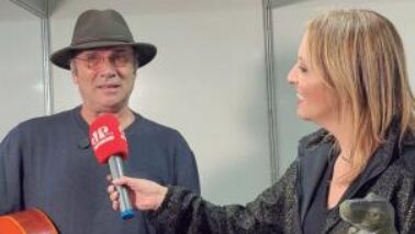 Glaucia Chiarelli acompanhou a entrevista com Almir Sater