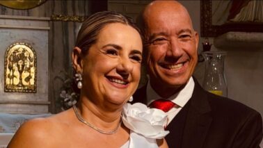 Mário Luiz celebra aniversário ao lado da esposa