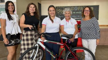 Gláucia Simões, Heloisa Chubaci, dona Nivalda e Maria Augusta Dib