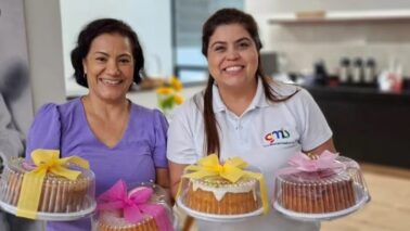 Monique Polli foi uma das responsáveis por adoçar os momentos especiais do Arraiá