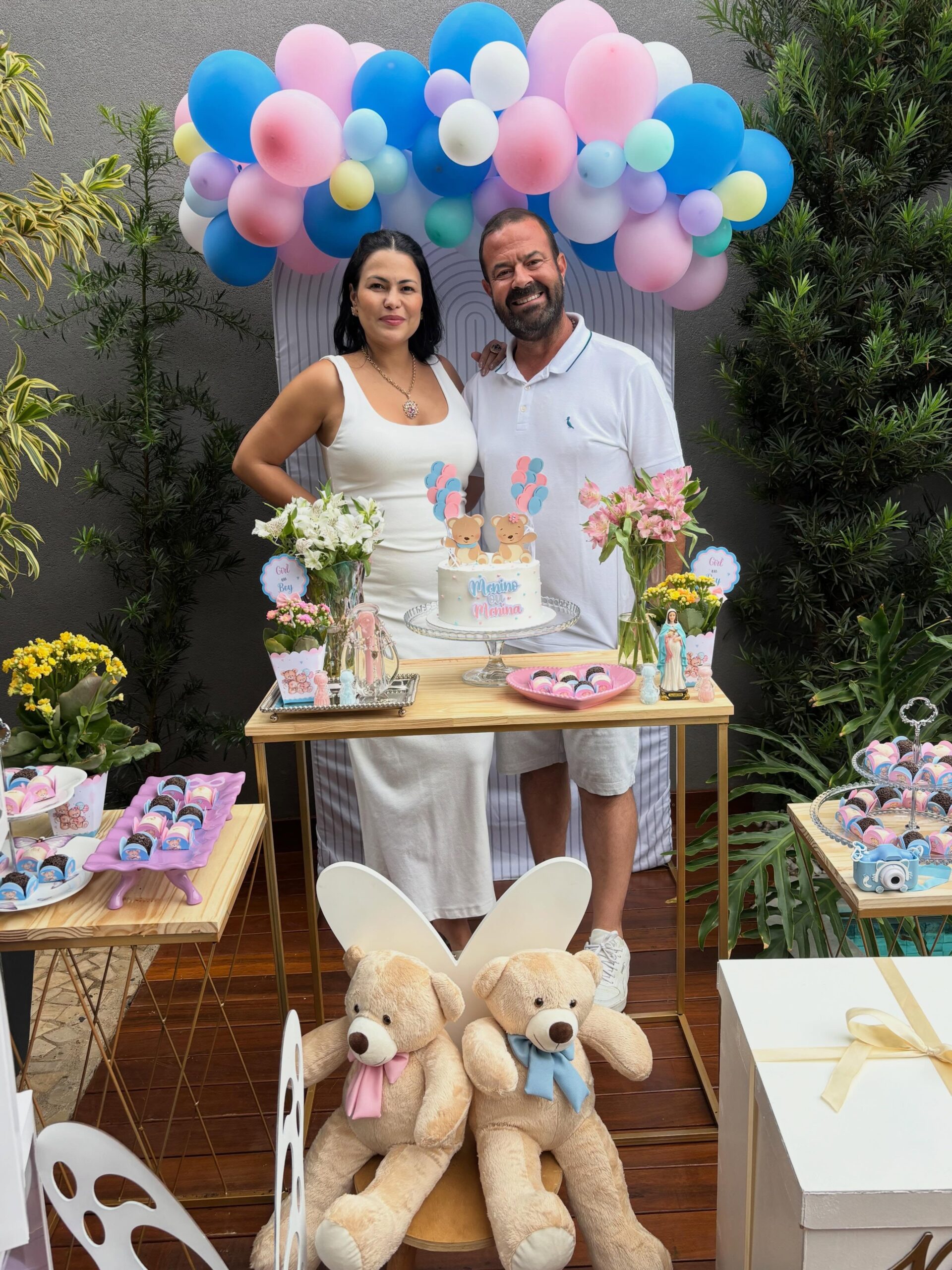 Daniel Benedini e Tatiani Santos