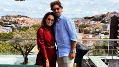 Rodrigo Fortes e Letícia Marques em Lisboa