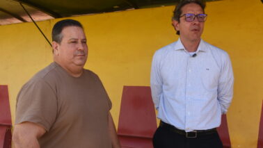 TIN_5497 O Barretos Esporte Clube anunciou, na manhã de quarta-feira (13), parceria com o empresário Rogério Berti, da empresa R.R. Medical e dirigente da equipe do Araguacema Futebol Clube, que é uma SAF do estado do Tocantins.