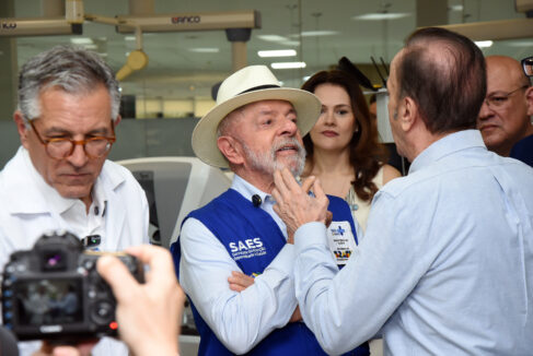 Barretos recebeu o presidente Luiz Inácio Lula da Silva para o lançamento da pedra fundamental do Centro de Pesquisa Clínica e Cirurgia Robótica do Hospital do Amor e IRCAD