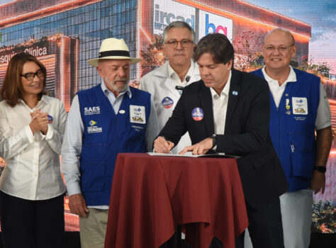 Barretos recebeu o presidente Luiz Inácio Lula da Silva para o lançamento da pedra fundamental do Centro de Pesquisa Clínica e Cirurgia Robótica do Hospital do Amor e IRCAD
