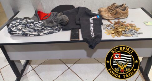 Polícia Militar detém autores de furto do Mercado Municipal (Foto: O Diário de Barretos)