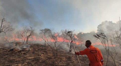 Defesa Civil alerta para aumento do risco de incêndios 
