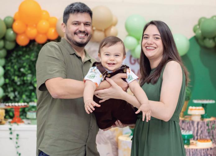 Miguel celebrou seu 1º aninho no dia 4 de maio