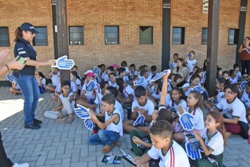 Conscientização no trânsito é reforçada em evento 