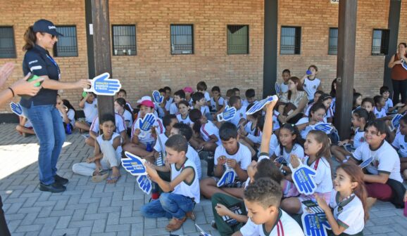 Conscientização no trânsito é reforçada em evento 
