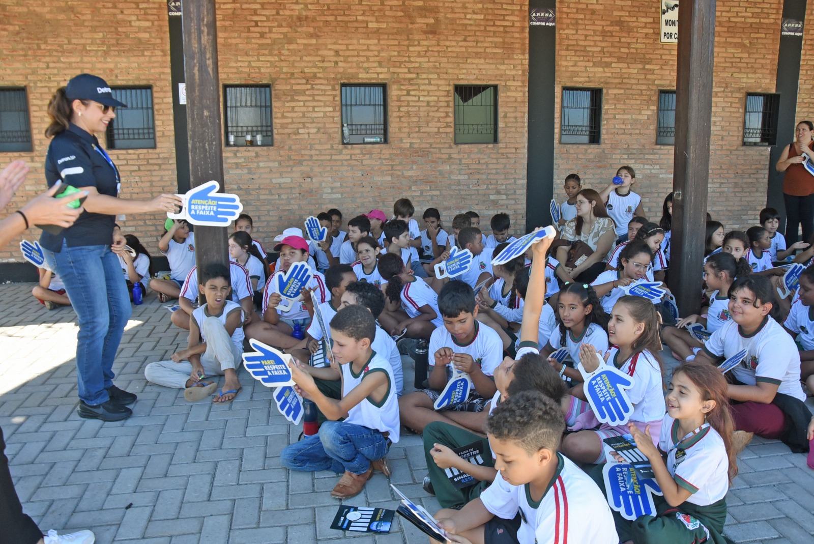 Conscientização no trânsito é reforçada em evento 