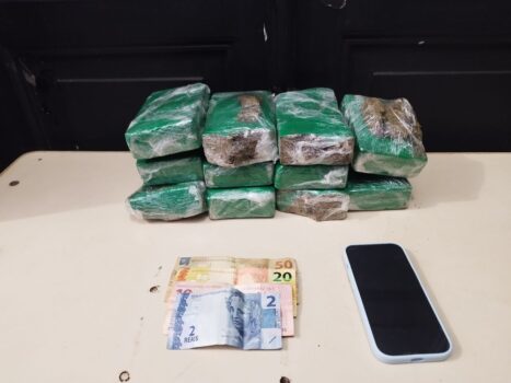 GCM realiza apreensão de maconha em Bebedouro (Foto: O Diário de Barretos)