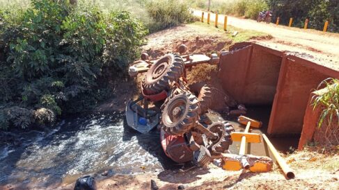 Morre tratorista vítima de acidente em área rural (Foto: O Diário de Barretos)