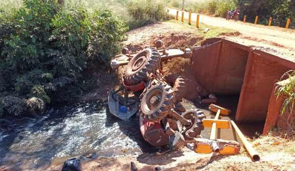 Morre tratorista vítima de acidente em área rural (Foto: O Diário de Barretos)