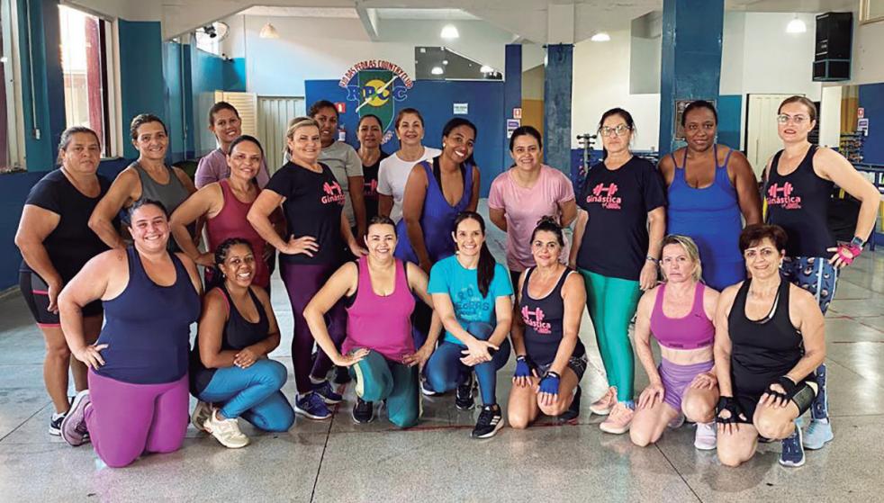 Turma da Ginástica Funcional do Rio das Pedras