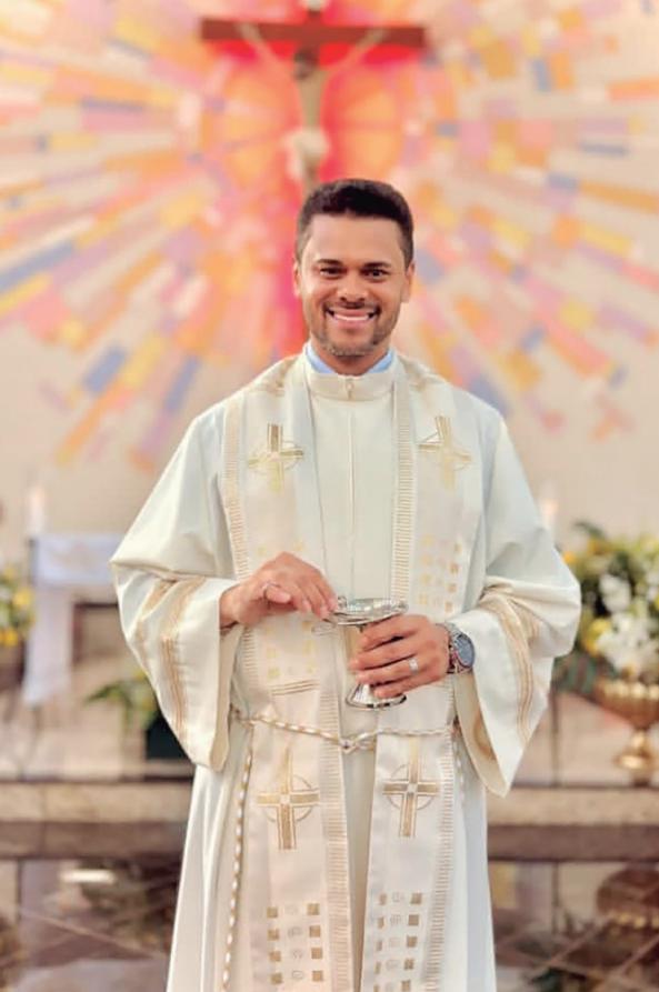 O padre Emerson Silva completou mais um ano de vida no último dia 5 de maio