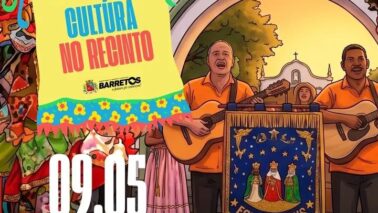Acontece neste sábado (9) mais uma edição do projeto “Tradição e Cultura no Recinto”, promovido pela Secretaria Municipal de Cultura e Economia Criativa da Prefeitura de Barretos.