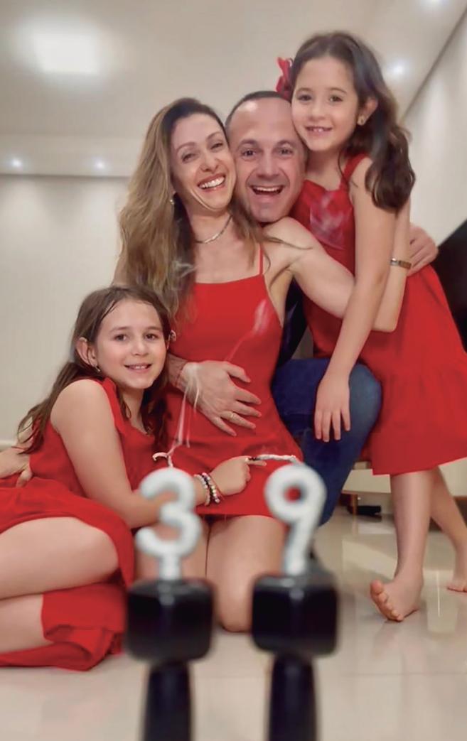 A querida Nadia Rocha, completou 39 anos