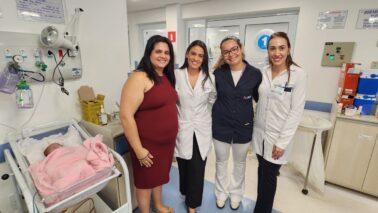 Da UTI para os braços da mãe após 103 dias do nascimento
