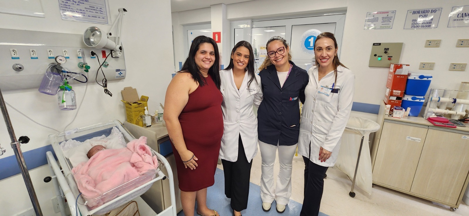 Da UTI para os braços da mãe após 103 dias do nascimento